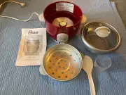 Oster 4722 6-Cup Rice Cooker steamer - Red - Nice, New but not original box