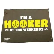Fishing Funny Microfiber Hand Towel - Im A Hooker Weekends Gift Gifts