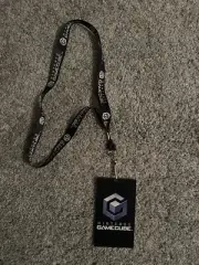 Vintage 2001 Nintendo GameCube Employee Badge/Lanyard RARE