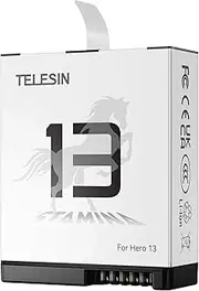 TELESIN Enduro Battery for Go Pro 13, Durable Large Capacity Like Original Enduro Batteries Support Quick Charge for Go Pro Hero 13