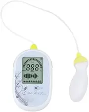 Biofeedback Electric Pneumatic Pelvic Floor Muscle Trainer with Inflatable Vaginal Sensor, Kegel Exercise Stimulator Probe for Bladder Control Women