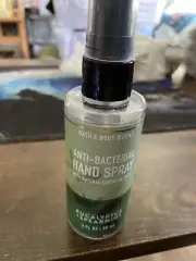 Bath & Body Works Eucalyptus Spearmint Anti-Bacterial Hand Spray 3floz