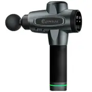 Sansai Adjustable Speed Percussion Muscle Massage Gun 6 Professional Massage Heads