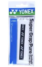 Yonex Badminton Racket Grip Super Grap Pure AC108EX - WHITE Free Shipping AU
