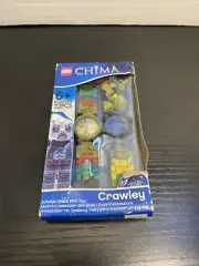 Year 2013 Lego Chima Series Watch with Minifigure 9000408 CRAWLEY with Whip NEW