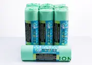 120-140L Compostable Garbage & Wheelie Bin Bags 10 Roll Box (10 Bags Per Roll)
