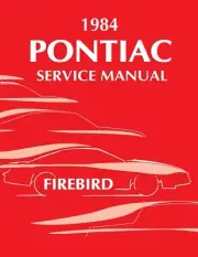 1984 Pontiac Firebird Chassis & Body Service Manual