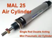 Magnetic MAL25 series Single Rod Double Acting Mini Pneumatic Air Cylinder S CA