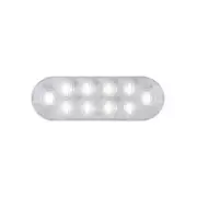 Optronics BUL-10CBK 6 Inch Oval Sealed LED Backup Light Kit with Grommet