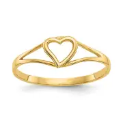 14k Madi K Heart Baby Ring SE2391