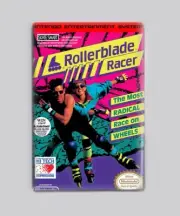 Rollerblade Racer NES - 2"x3" Fridge MAGNET (nintendo retro