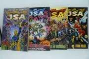 JSA VOLUMES 1, 2, 3 & 4 TRADE PAPERBACKS by JAMES ROBINSON & GEOFF JOHNS - NICE!