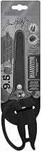 Tonic Studios Tim Holtz Recoil Scissors - Titanium Coated, Double-Bevelled Blades, Black (9.5'')
