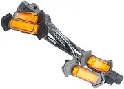 VANZACK Grille Lights 4 Pack Led Daytime Running Width Lights Uv-resistant Pvc Easy to Install No Drilling