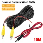 RCA Reverse Rear View Backup Parking Camera Video Extension Cable Wire Cord