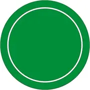LaiEr Round Poker Mat, 24/31/47/55 Inch 6-8 Person Texas Rubber Mat, Foldable Table Top, Portable for Games, Blackjack, Casino Layout