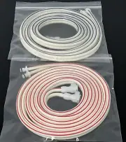 Zimmer ATS 3000 Tourniquet Blue & Red Hoses Set - Same Day Shipping