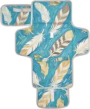 Reusable Baby Changing Pads with Tissue Pocket Portable Changing pad for Baby for Girl & Boy