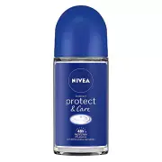Nivea Deodorant Protect & Care Roll On For Unisex 50 ml