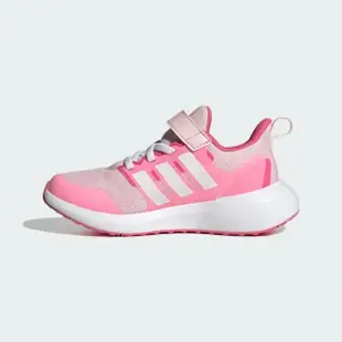 【adidas 愛迪達】運動鞋 童鞋 中童 大童 魔鬼氈 FortaRun 2.0 EL K 粉 IG5388