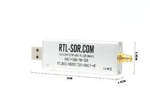 RTL-SDR V3 R820T2 RTL2832U 1PPM TCXO SMA RTLSDR 軟件定義無線