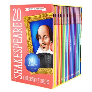 20 Shakespeare Children's Stories: the Complete Collection (20本平裝本+音檔QRcode)(有聲書)/Sweet Cherry【三民網路書店】