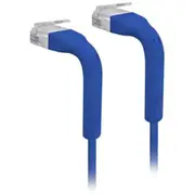 UniFi Patch Cable 3m Blue, Both End Bendable to 90 Degree, RJ45 Ethernet Cable, Cat6, Ultra-Thin 3mm Diameter U-Cable-Patch-3M-RJ45-BL