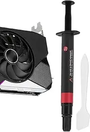 PC Thermal Paste, Cooling Thermal Paste | Thermal Paste for Cooling - Safe Conductive Thermal Silicone, Liquid Metal Thermal Paste, Thermal Paste Cleaner, Effective Heat Dissipation