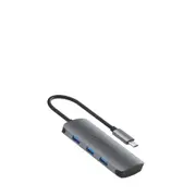 Cygnett 6-in-1 Unite SlimMate 100W USB-C Port Versatile Hub Multiport Adapter