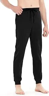 [Idtswch] 30/32/34/36/38/40 Long Inseam Mens Tall Sweatpants Extra Long Joggers Pant with Zip Pockets