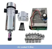 Air Cooled Spindle Motor Power Supply Speed Governor CNC Engraving DC 110V/220V