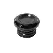 For Motorcycle XL 883 1200 Sportster Touring Gas Cap Fuel Tank Cover CNC Black