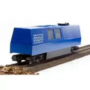OO/HO gauge Motorised track cleaner - Ready to use - Dapol B800 + accessories