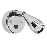 Narva 12V Silver Interior Lamp With Touch Switch & 2A USB Socket - 87473