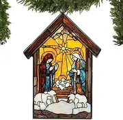 Window Suncatchers for Window - Sturdy Stained Glass Window Suncatchers,Portable Holiday Decorations Garden Suncatchers for Living Room Balcony