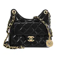 在飛比找ETMall東森購物網優惠-CHANEL AS3710 Hobo Bag 經典雙C LO