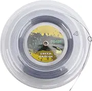 Baxnore Polyester Tennis String, Tensile Resistant Tennis Racquet String, Lightweight Tennis Racket String, Compact Tennis String Reel for Training