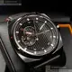 GiorgioFedon1919手錶,編號GF00088,42mm黑錶殼,深黑色錶帶款