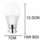 2 PCS 220V 15W NEW LED Radar Sensor Motion Bulb E27 B22 Smart Security Light Lam