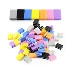 50pcs Nail Polishing Strips Reusable Trim Nails Mini Nail File Blocks Toenail
