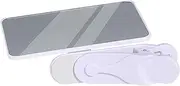 Clip On Selfies Mirror - Hd Reflective Glass Rear Camera Selfies, Portable Clip on Mirror Vlogging | Travel Photography Image Vlogging Gadget, Compatible Glass Rear Clip on Devices​