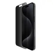 TemperedGlass Privacy Treated Screen Protector for iPhone 15 Pro Max