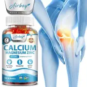 Calcium Magnesium Zinc - Vitamin D, Potassium - Bone Growth and Boost Immunity