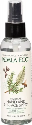 Koala Eco Natural Hand and Surface Spray (Lemon-Scented Tea Tree) - 125mL