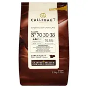 Callebaut Chocolate Dark Callets 70% 2.5kg x 1