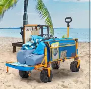 Old Bahama Bay Beach Wagon.49inch Extended Extra Long ,big Wheels, Collapsible