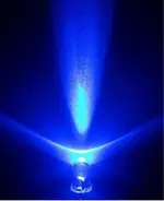 5MM 白發藍 (1元2個)發光管 超高亮 LED 發光二極體 藍色發光管 藍色LED