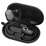 AI Translation Earbuds Real Time 144 Languages,3-in-1 Open Ear Wireless Bluetooth Translator Earbuds,Black
