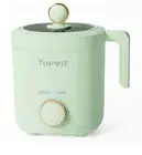 Mini Rice Cooker 2 Cups Uncooked, 1.2L Rice Cooker Small, Portable Non-Stick Pan