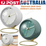 Night Alarm Clocks Silent No Ticking Bedside Clock Retro Desk Alarm Clock